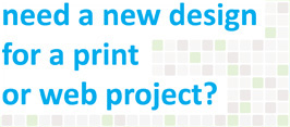 need a new design for print or web project